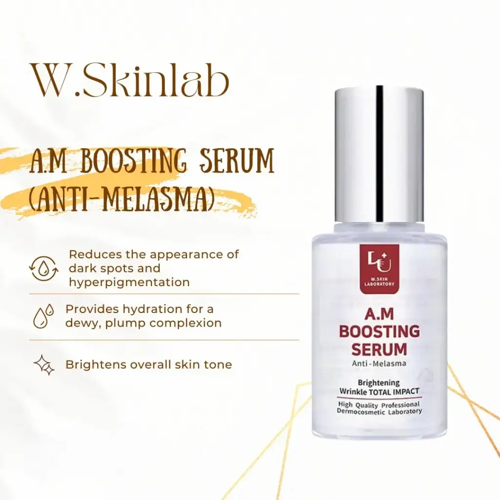 W.SKIN LABORATORY A.M Boosting Serum (Anti-Melasma) 