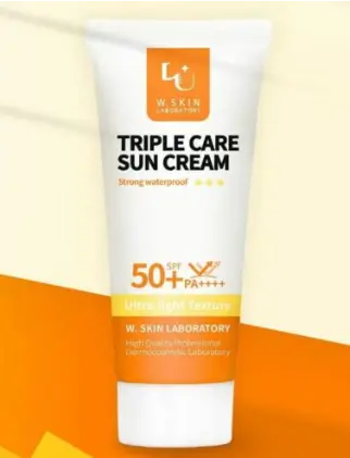 w.skinlab Triple Care Sun Cream SPF50+PA++++