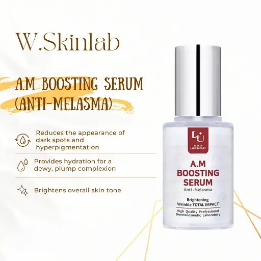 W.SKIN LABORATORY A.M Boosting Serum (Anti-Melasma) 